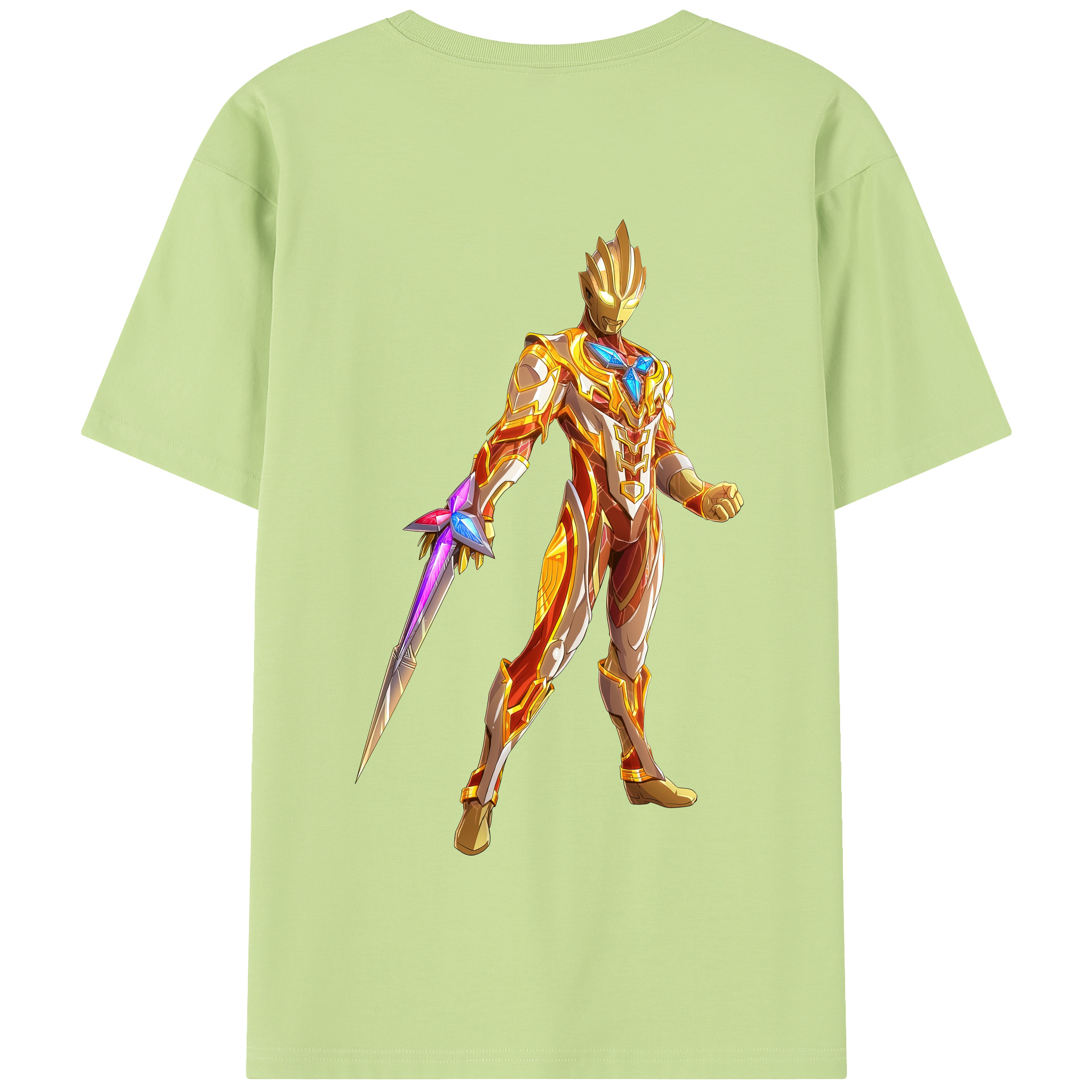 （画像用） ウルトラマン Ultraman 綿100％半袖Tシャツ（背面プリント）